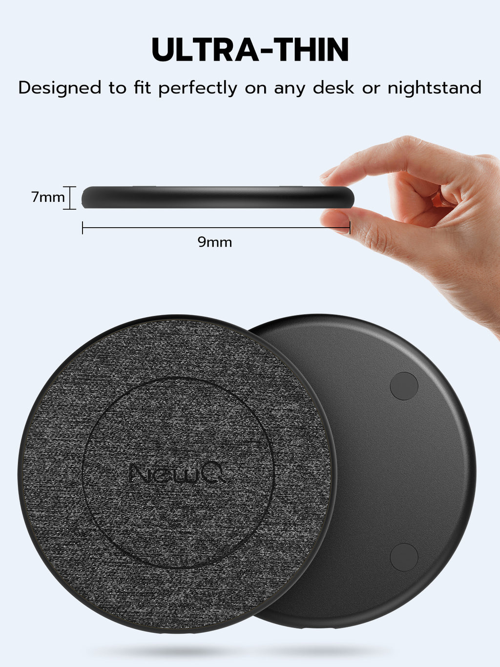 Wireless Charger Pad 2 Pack